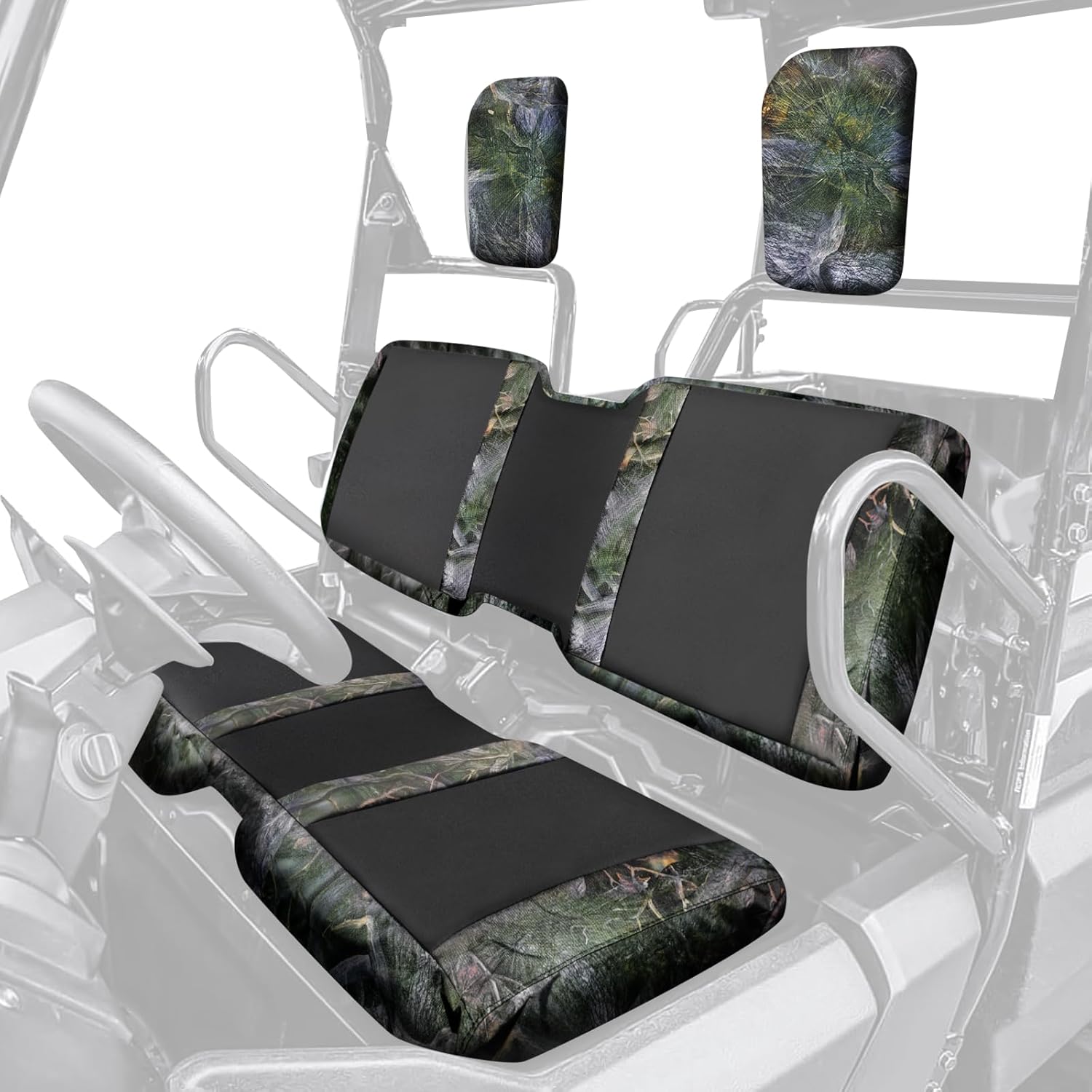 StarknightMT Pioneer Seat Cover Upgraded Neoprene Bench Cover Compatible with Pioneer 700 700-4 2014-2025 Anti-Scratch,Anti-UV,Non-Slip,Sweatproof All-Weather Protection Accessories