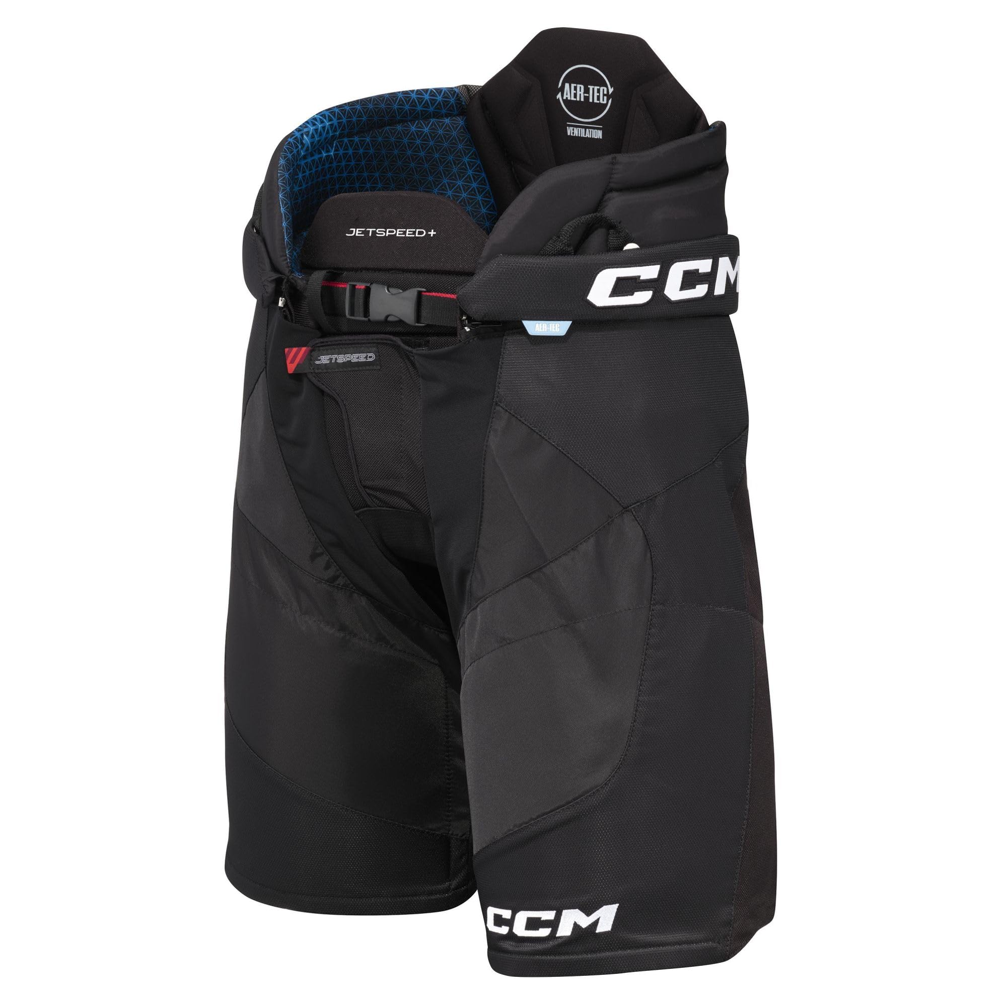 CCM Short de hockey sur glace JetSpeed + Senior, Noir , L