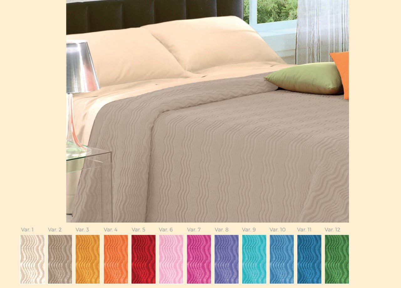 copriletto in ciniglia per il re