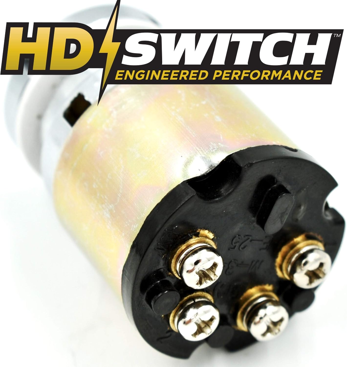 HD Switch Ignition Switch Replaces Club Car 1012531 Golf Cart 2 Terminal Electric Model 1984-1995 & Includes 3 Keys & Free Carabiner