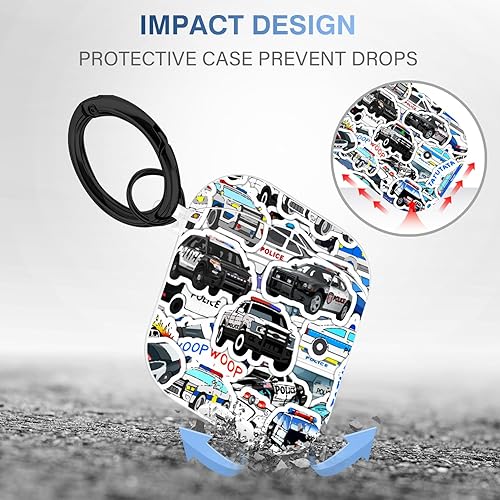 Vista 265 de Maxjoy for AirPods 2nd Generation Case, Unique Design Hard Protective Shockproof Airpods Case Cover with Keychain Compatible with Apple AirPods Sea