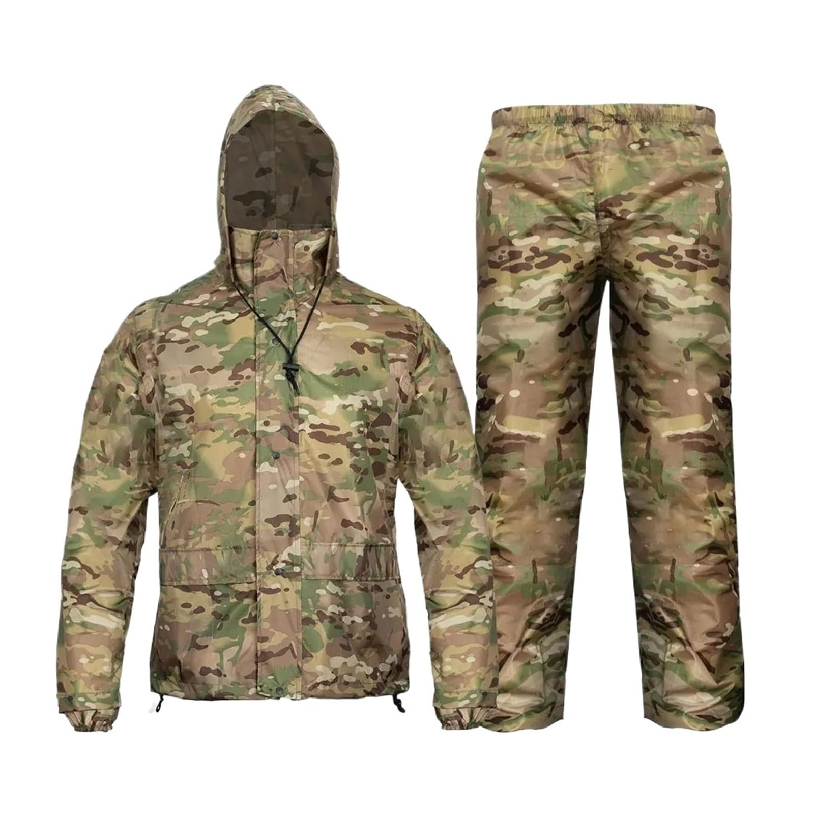 Combinaison de pluie camouflage pour trajets à vélo - 7