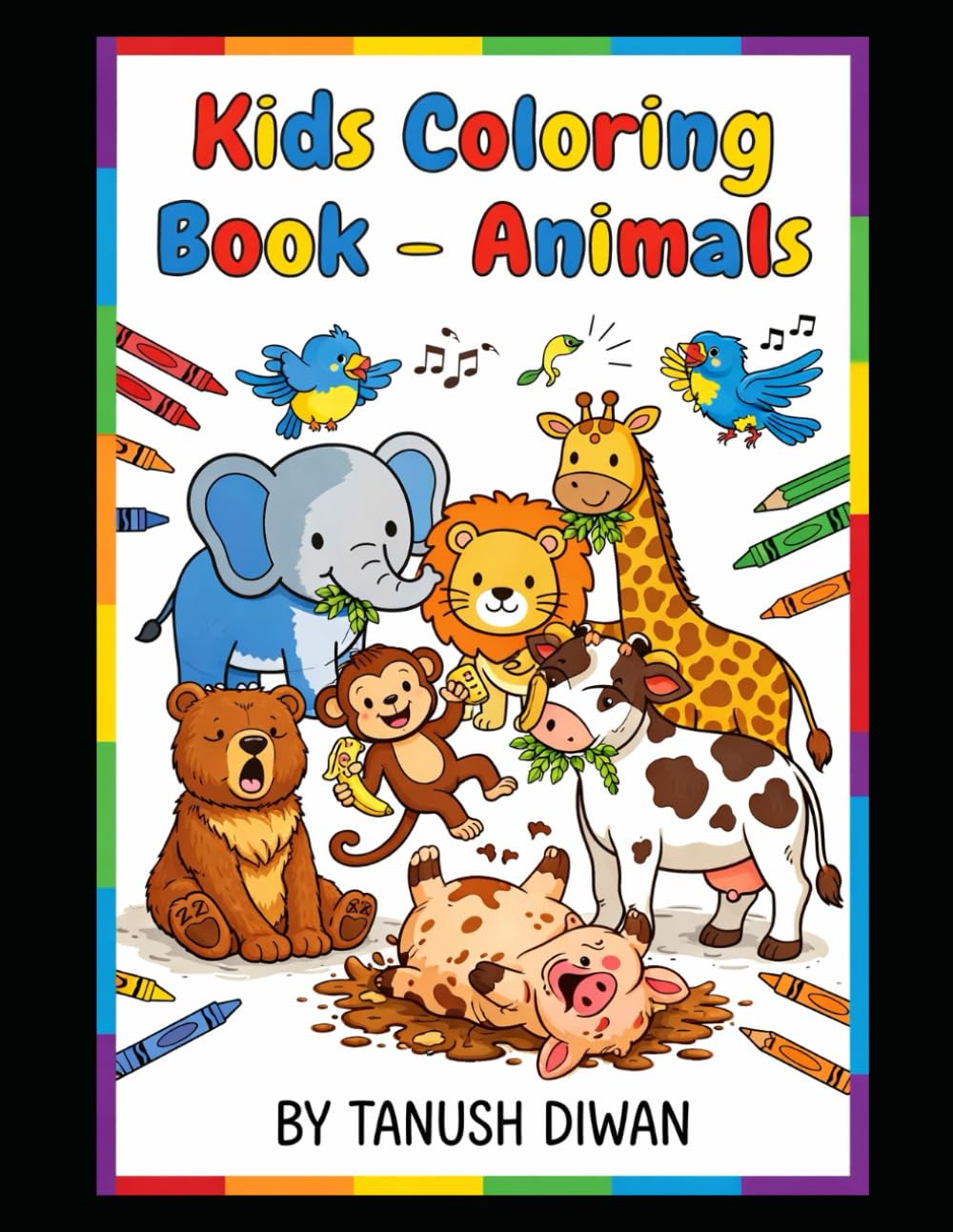 Animal Friends Coloring Book