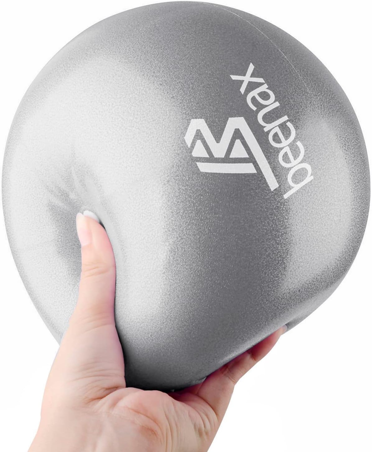 beenax 23cm Soft Pilates Ball - 9 Inch Exercise Ball, Mini Barre Ball, Gym Ball - Perfect for Yoga, Pilates, Core Training, Physical Therapy and Balance (Home & Gym & Office)