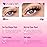 EYDEVRO False Eyelashes Wispy Lashes D Curl Cat Eye Lashes Clear Band Manga Lashes Natural Look Fox Eye Fake Lashes Fluffy Faux Mink Strip Lashes 7 Pairs Pack
