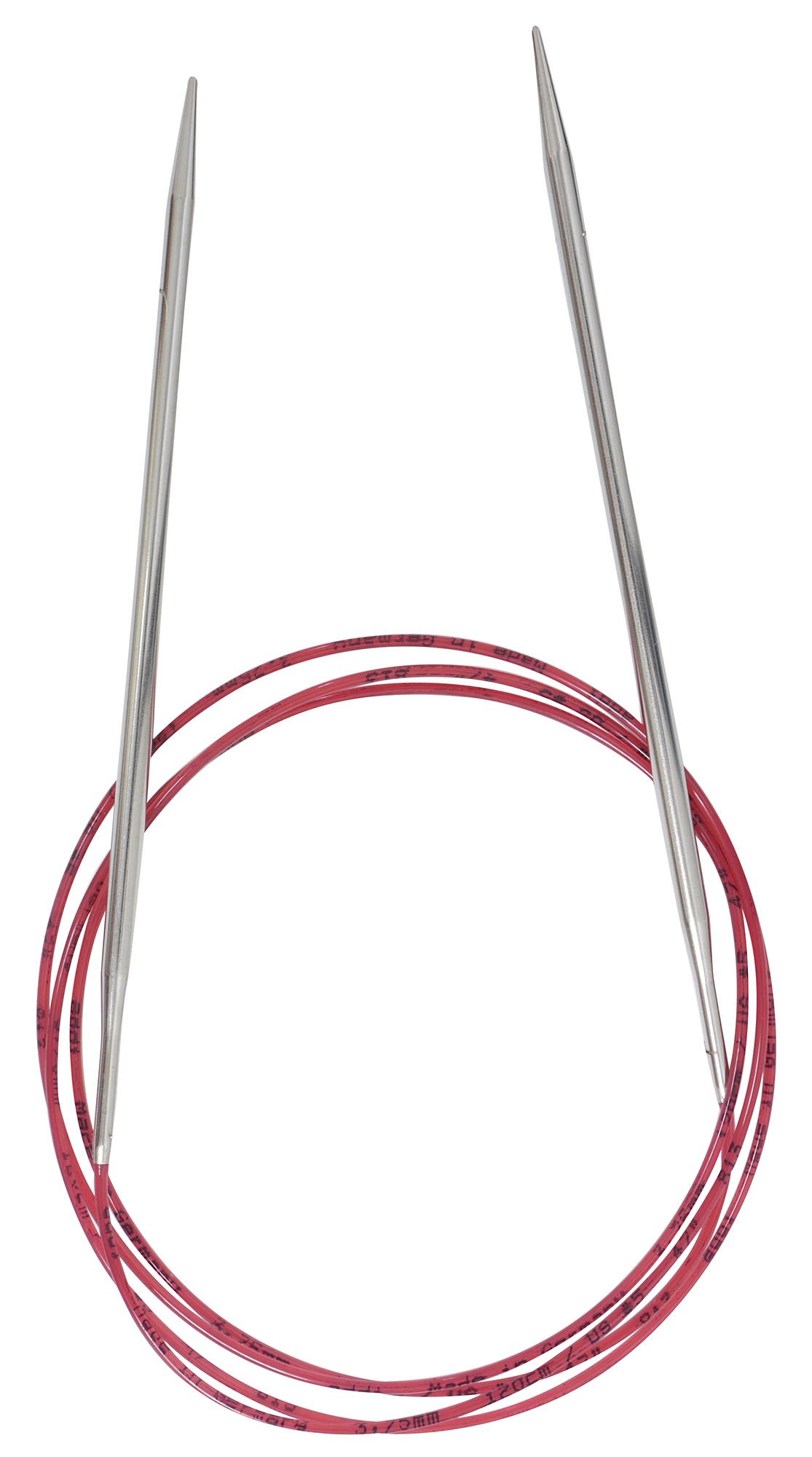 Addi Turbo – Agujas de Tejer Circulares, para Encaje, Metal, White Bronze, 120 cm, 1.75 mm — view 7