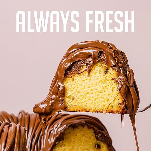 Miniatura 2 de Mo's Bundt Cakes - Pastel de feliz cumpleaños, pastel de avellana fresca entregado a tu puerta - Regalo de cumpleaños para hombres, mujeres, papá,