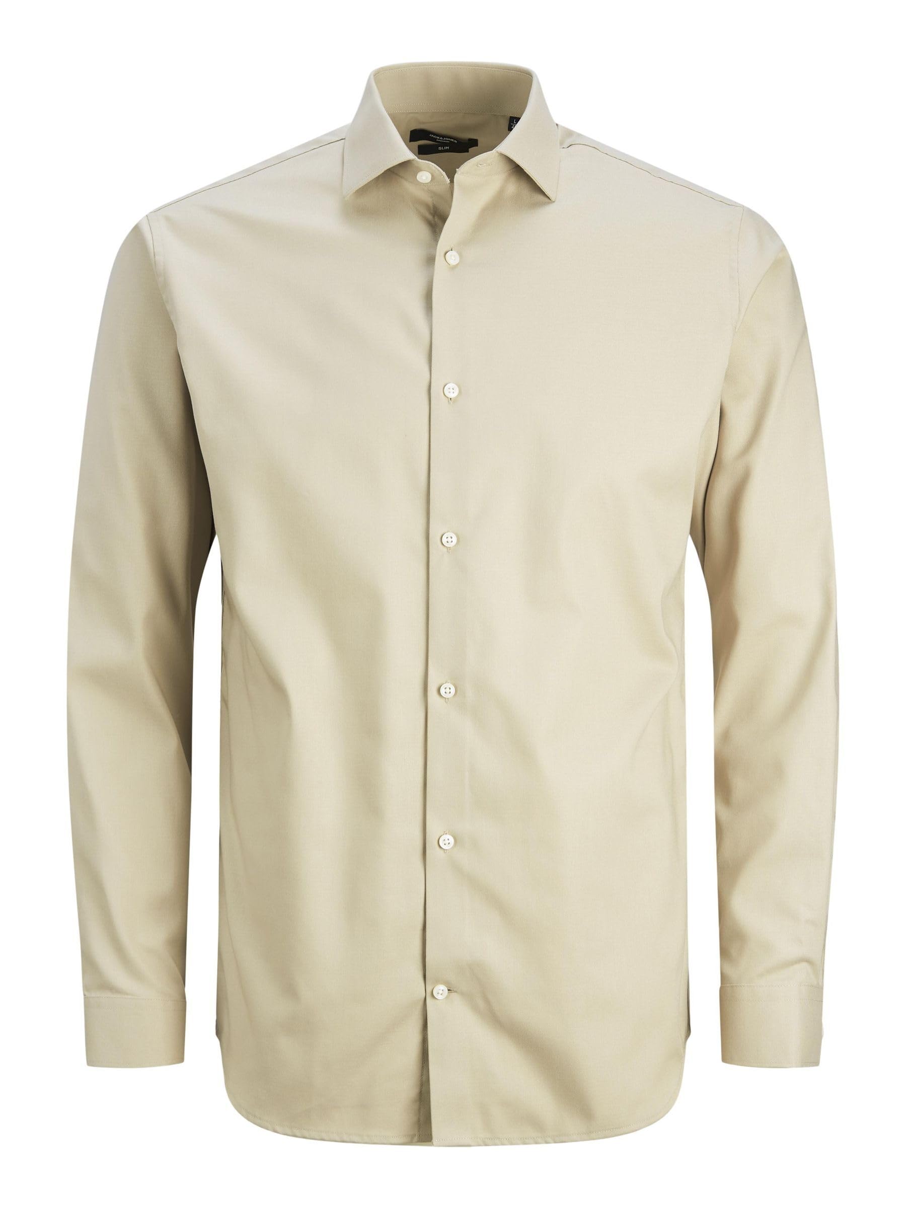 Jack & Jones Men's Beige Shirt Parker