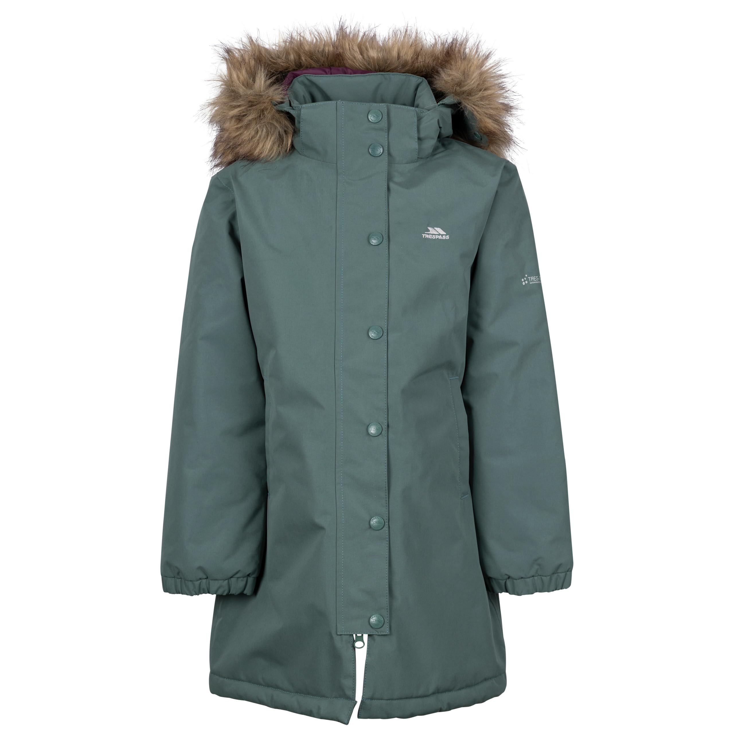Trespass (2-3 Years, Spruce Green) Womans Waterproof Jacket Hooded Astound Green,Not,Specified