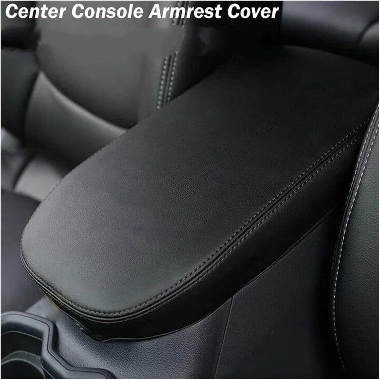 Armrest Box Protective Cover Center Console Armrest Cover for RAV4 2019-2024 Car Center Console Lid Protection Pad Interior Cover