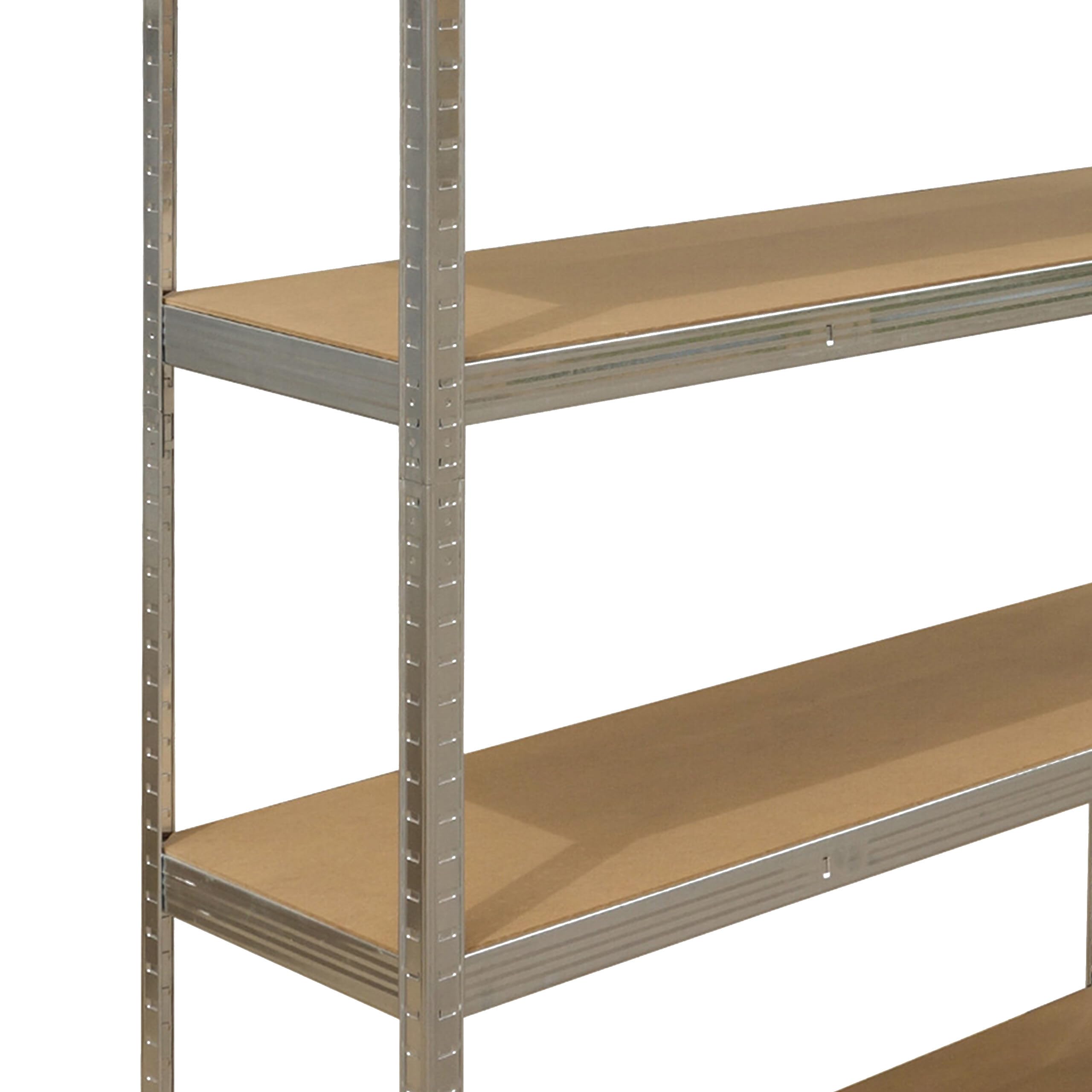 Relaxdays Scaffale portante, 5 Ripiani, A x L x P: 200 x 120 x 40 cm, Fino a 875 kg, Cantina &
