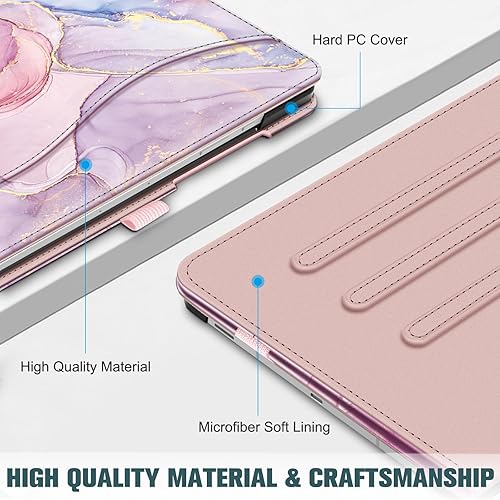 Miniatura 21 de Fintie Funda para Samsung Galaxy Tab S10 Lite/S10 FE/ S9 FE 5G 10.9 pulgadas/Tab S9 de 11 pulgadas con soporte para S Pen, cubierta protectora