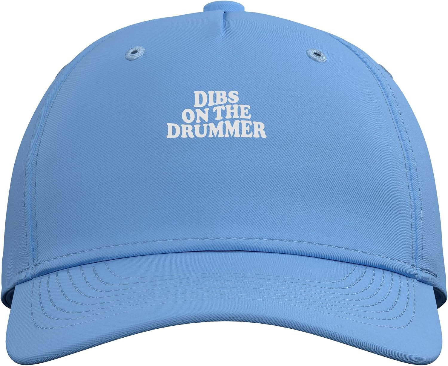 Dibs on The Drummer Funny Tee Drum Musician Rock Music Band Adjustable Baseball Hat image 2