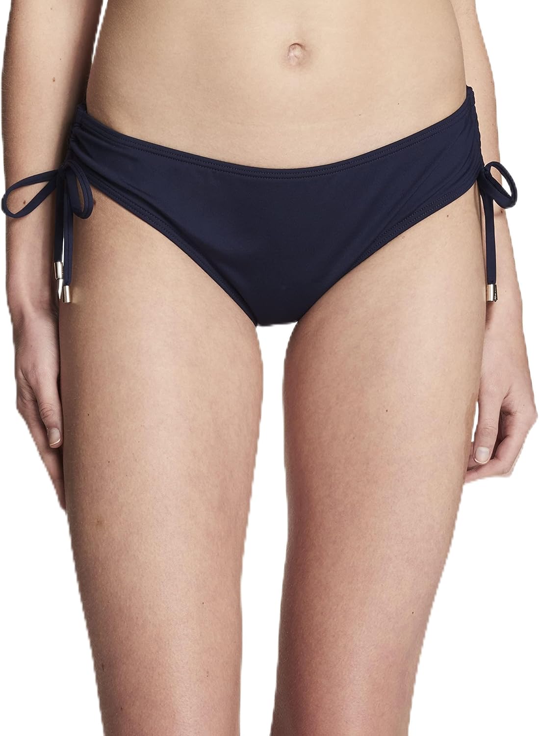 Calvin Klein Women's Lifestyle Swim Bottom,Navy,X-Small