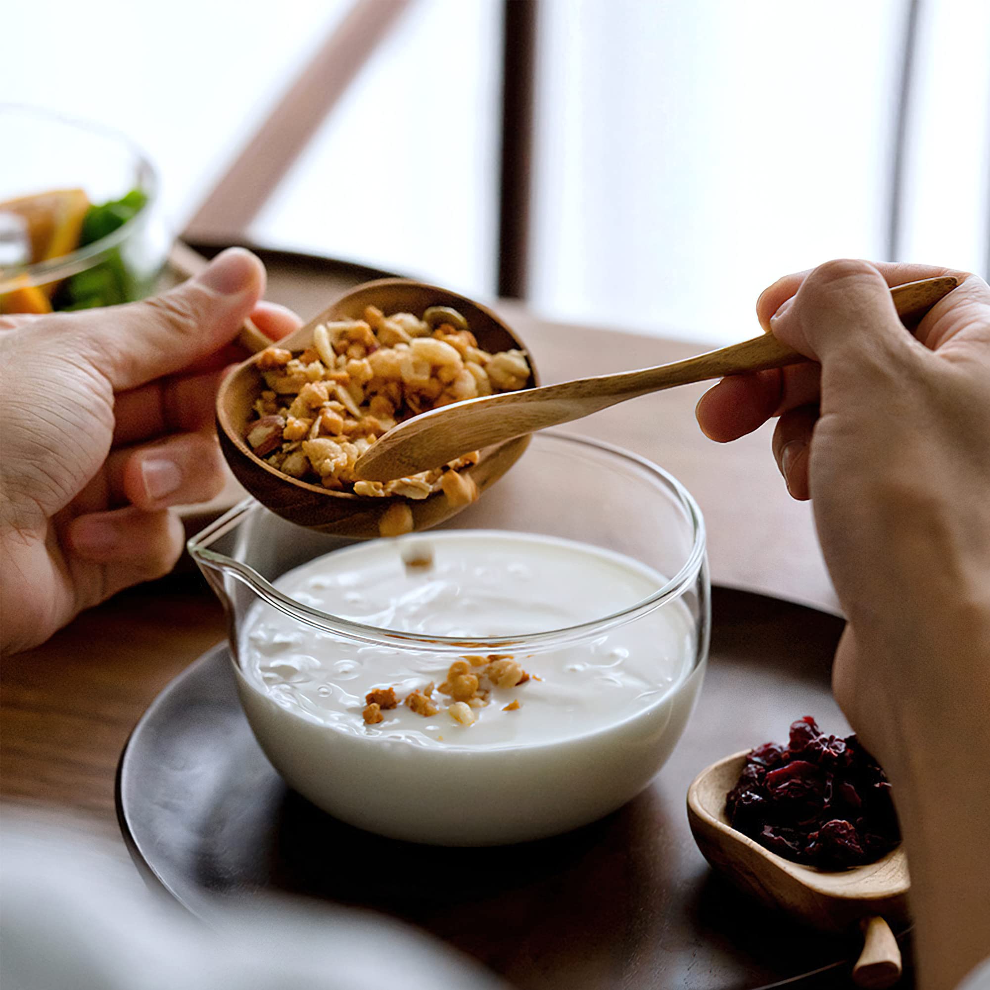 Amazon.com: Glass Matcha Bowl With Pouring Spout, Ceremonial