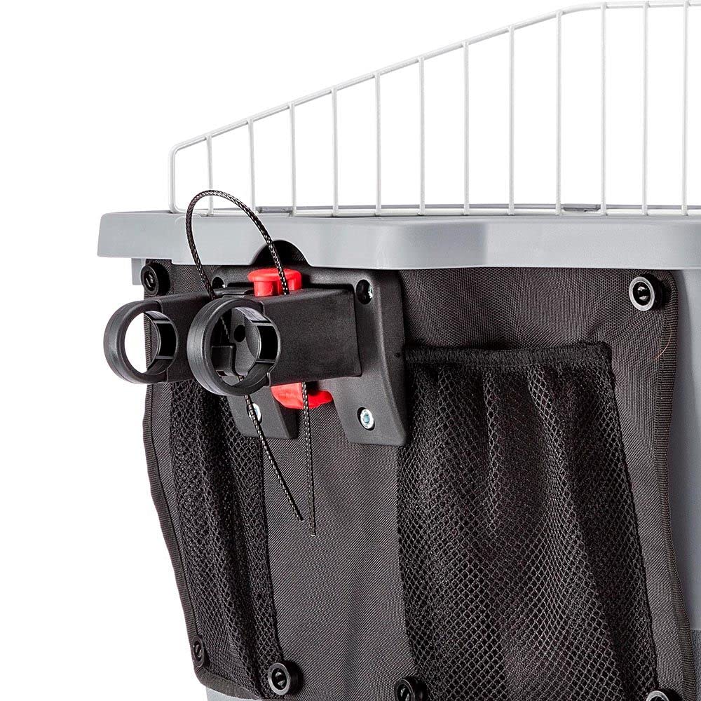 Ferplast Atlas Bike 20 Rapid Dog Bike Carrier 47 x 35,5 x 34,5 cm, grigio