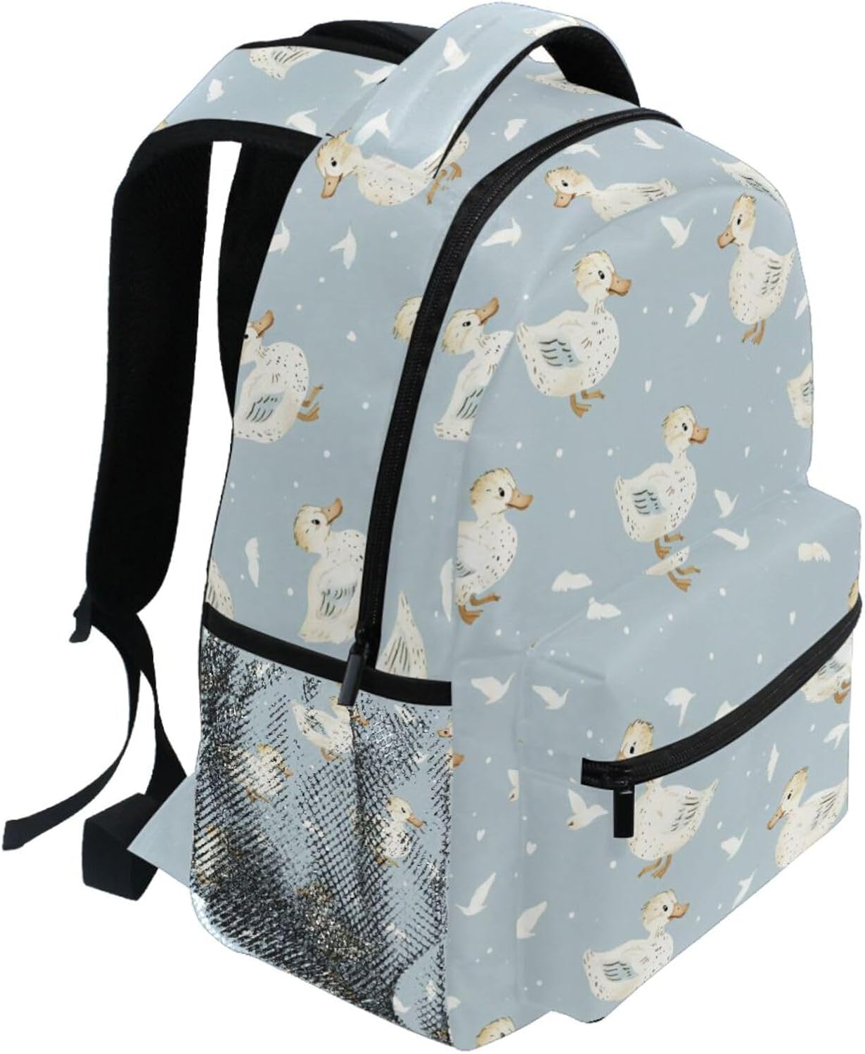 Kids Backpack Funny Ducks Bird Animal Bookbag for Girls Boys Daypack Travel School Laptop Bag image 2