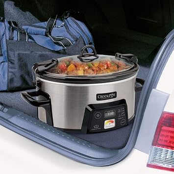 Crock-Pot SCCPCTS605-S Cook Travel Serve 6-Quart Programmable Slow Cooker