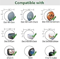 Vista 2 de Adaptador de corriente de 15 W para Dot (3ª/4ª/5ª generación), Echo Dot con reloj, Echo Dot Kids Edition, Echo Pop (2023) Echo Show 5