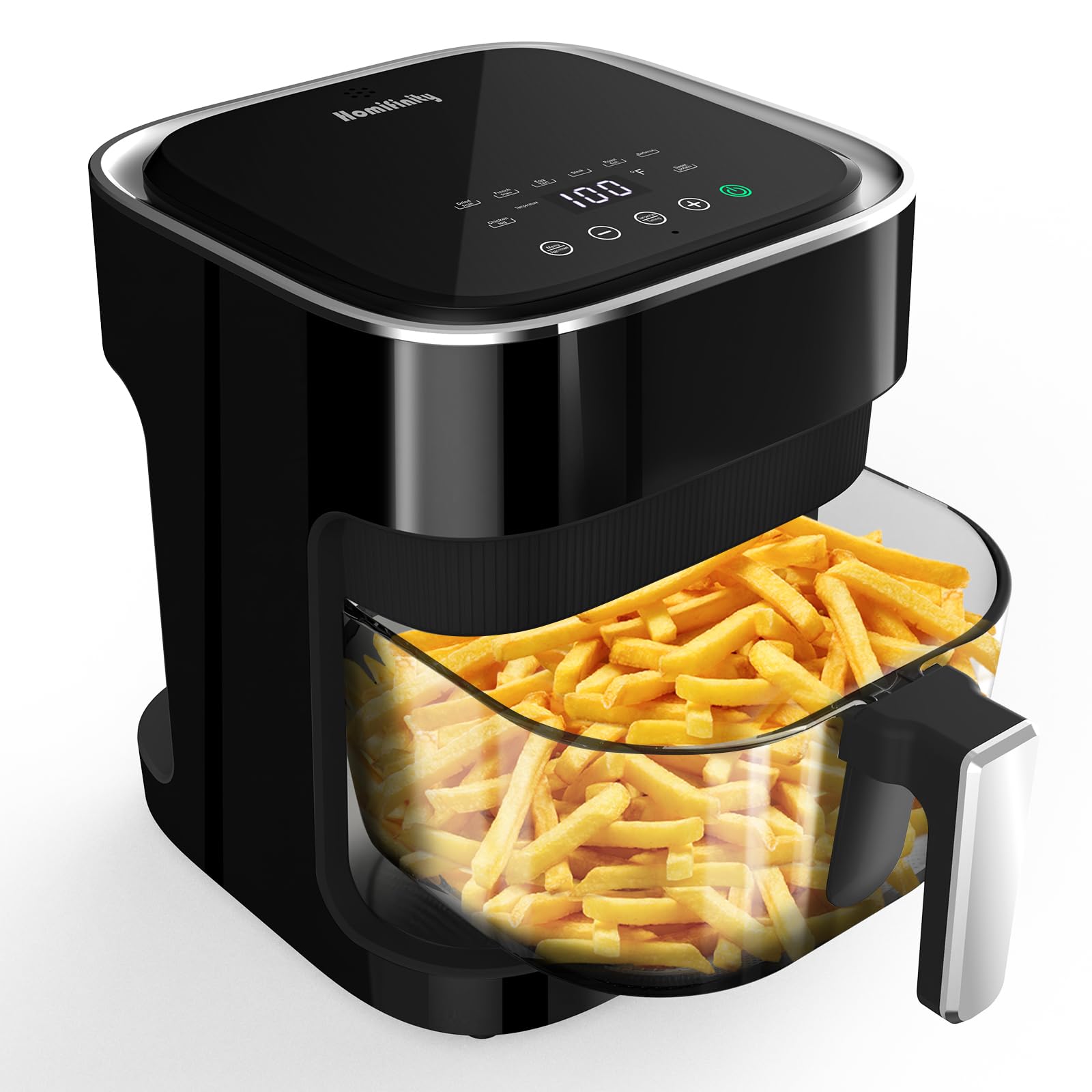 Glass Air Fryer 4.5 Qt