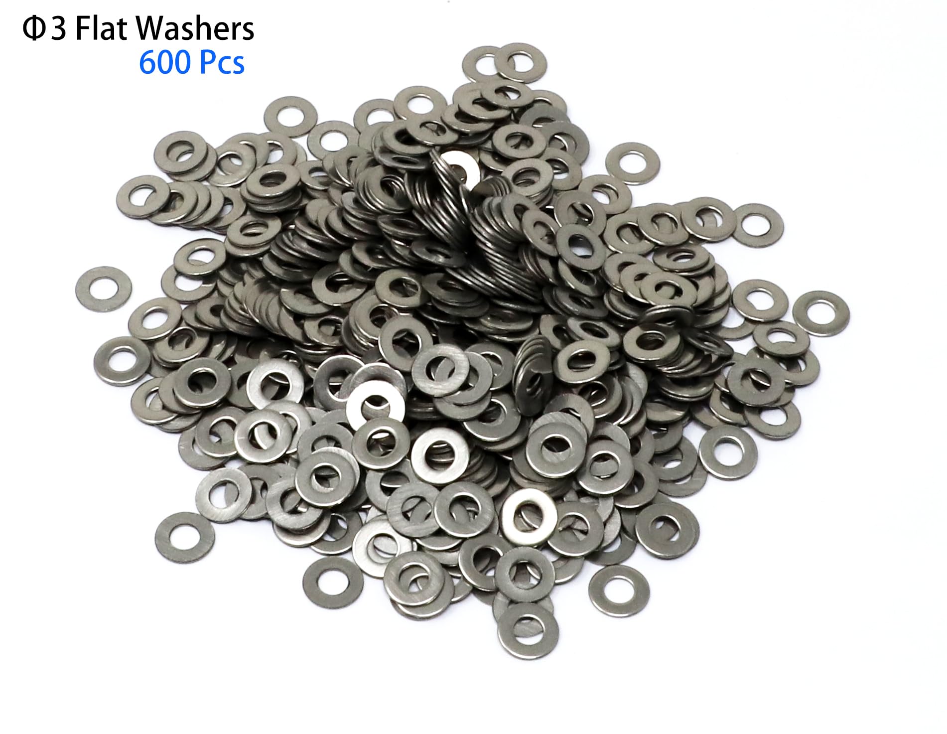 iexcell 1800 piezas métricas M3 x 4/5/6/8/10/12/14/16/18/20/25/30/35/40/45/50 acero inoxidable 304 cabeza hexagonal tornillos Blots tuercas arandelas surtido kit