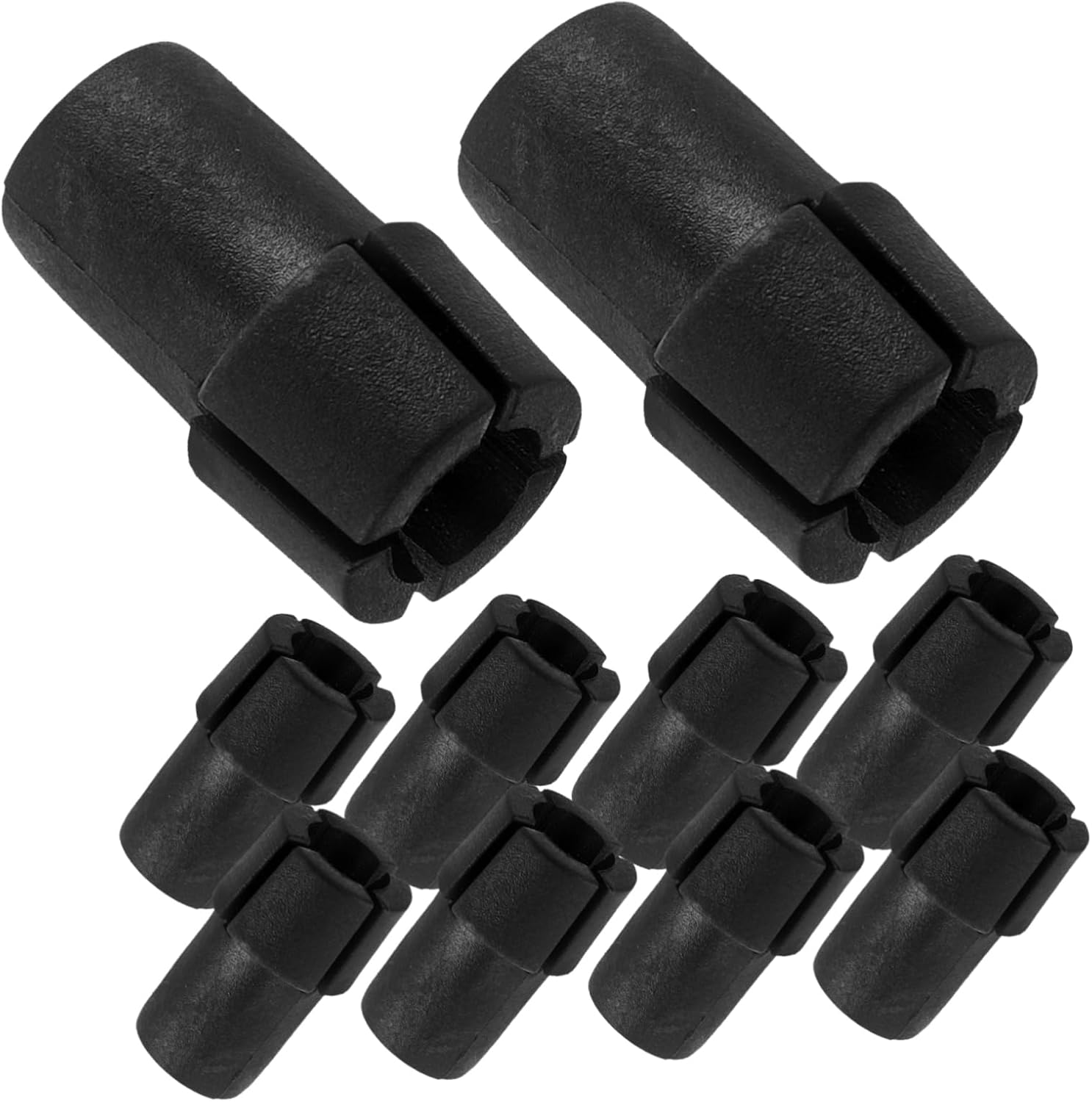 LIOOBO 10pcs Trekking Pole Replacement Parts Lightweight Durable Antislip Locking Plug Accessories for Hiking Essentials Reduce Vibration for Comfortable Outdoor Adventures