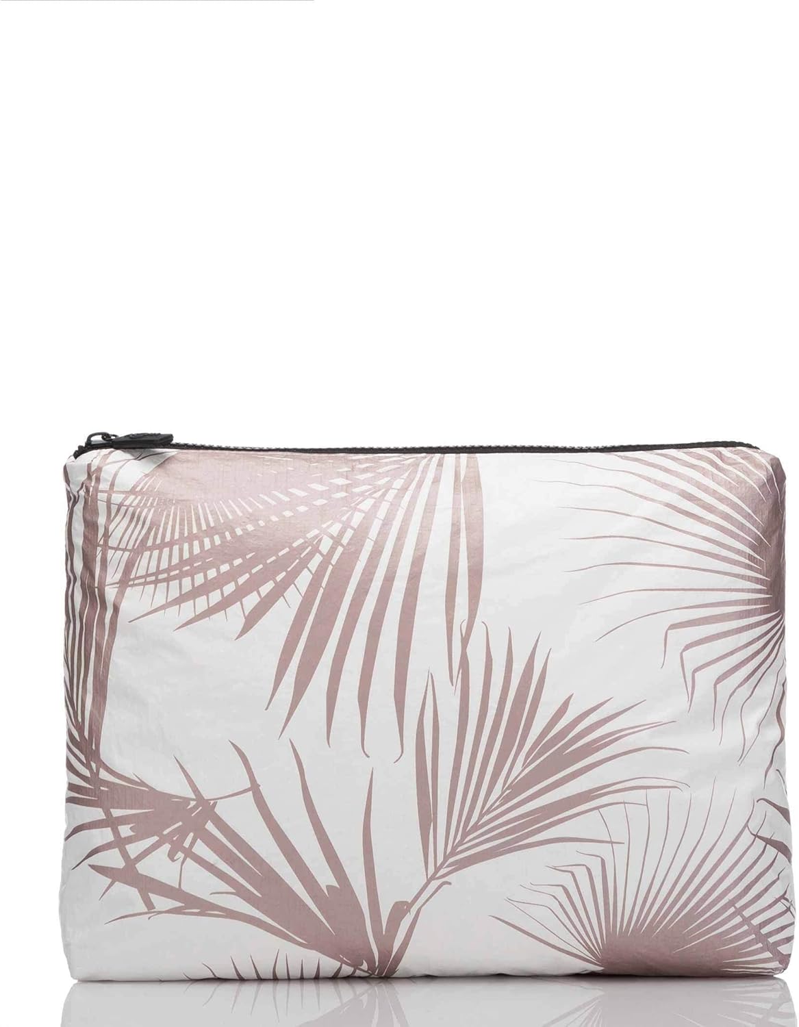 ALOHA Collection Mid Pouch, Lightweight, Packable, & Splash-Proof Pouch for Travel, Makeup, Toiletries, Organization, Gym, Pool & Beach. Easy to Clean Material. (11" x 8.5")
