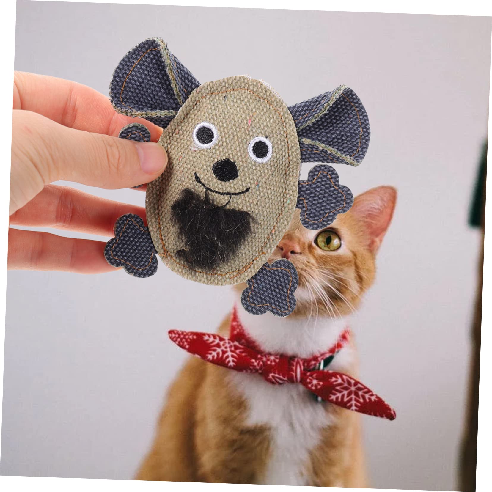 VANZACK 10pièces Jouets pour Chats De Souris à Jouer avec Herbe à Chat Accessoires Interactifs pour Animaux De Compagnie