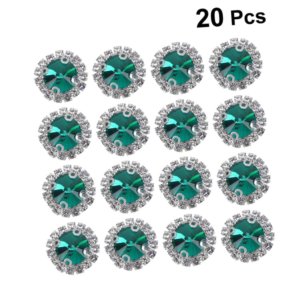 Tofficu 60stücke Flachrücken-rhinestones Grün Bastel-kristalle Für Hochzeitsdekoration Tischstreuung Schmuckherstellung Und Bastelprojekte Als Deko Für Feiern Und Anlässe