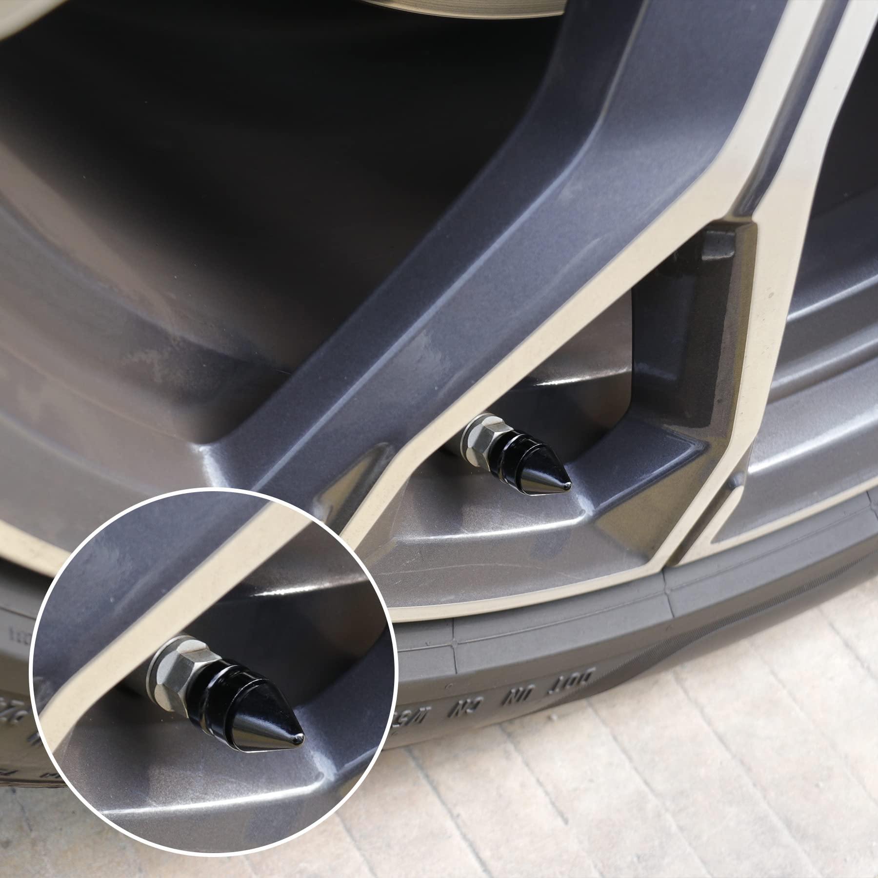 SINGARO Lot De 4 Bouchons De Valve De Pneu En Alliage D