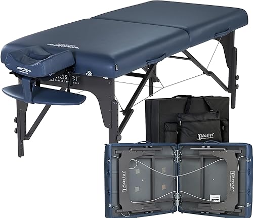 Miniatura 1 de Master Massage Montclair Pro - Mesa de masaje portátil de 31 pulgadas, amortiguación de espuma viscoelástica, paneles de Reiki, liberación de cable