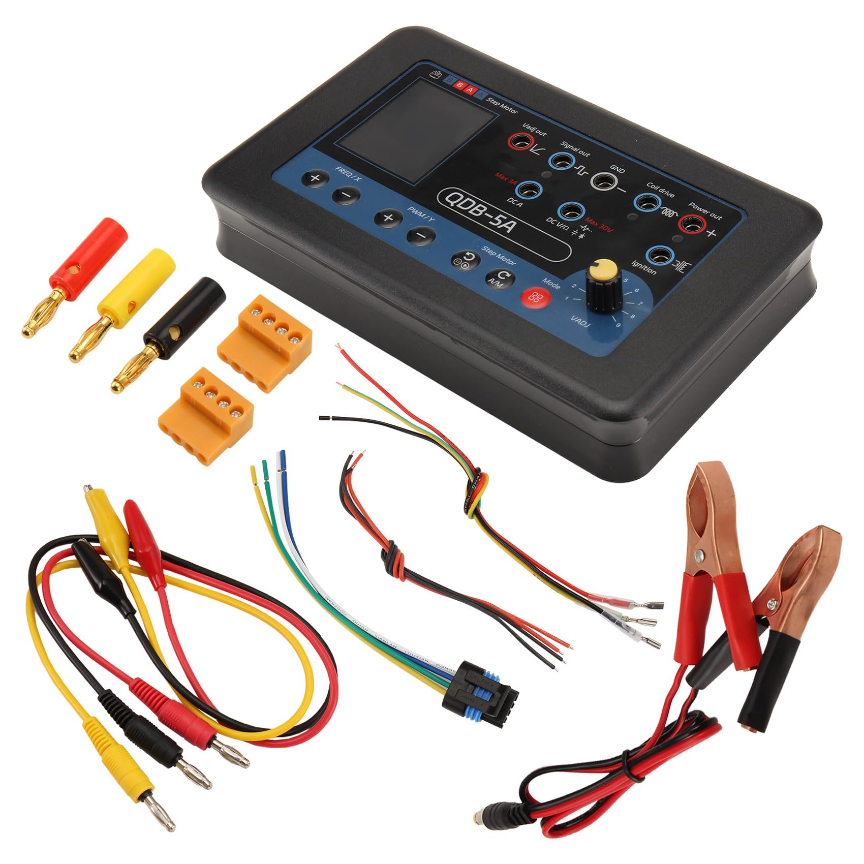 QDB 5A Antriebsoszilloskop-Multimeter PWM-Signalantriebstester für Schrittmotor-Zündspule, Ventildiagnosetool