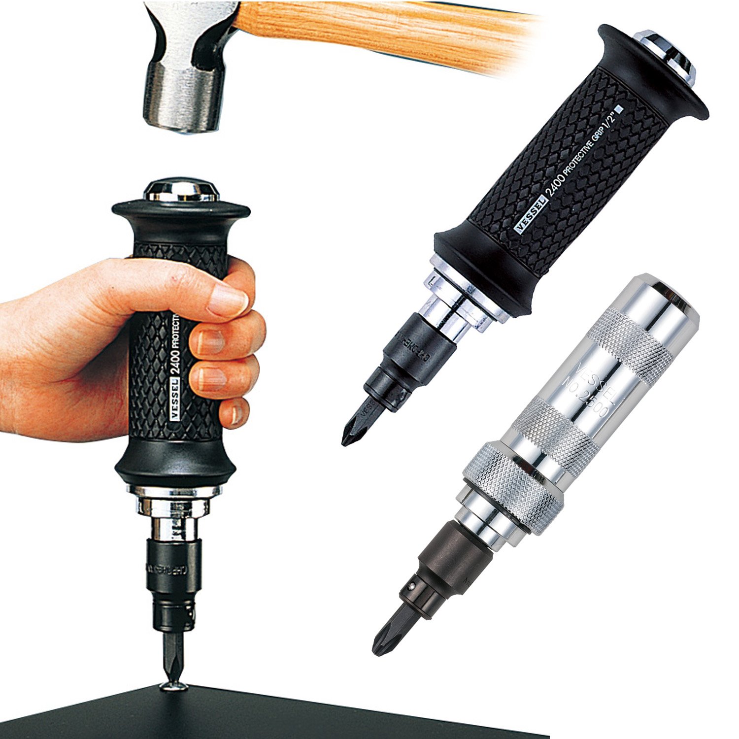 VESSEL Impact Driver - Powerful & Compact -4