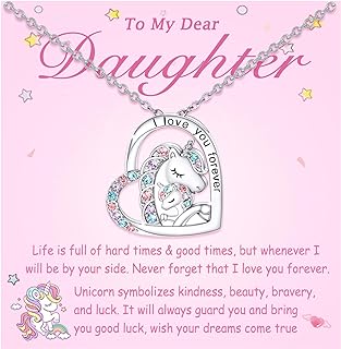 Tarsus Lucky Unicorn necklace for girls