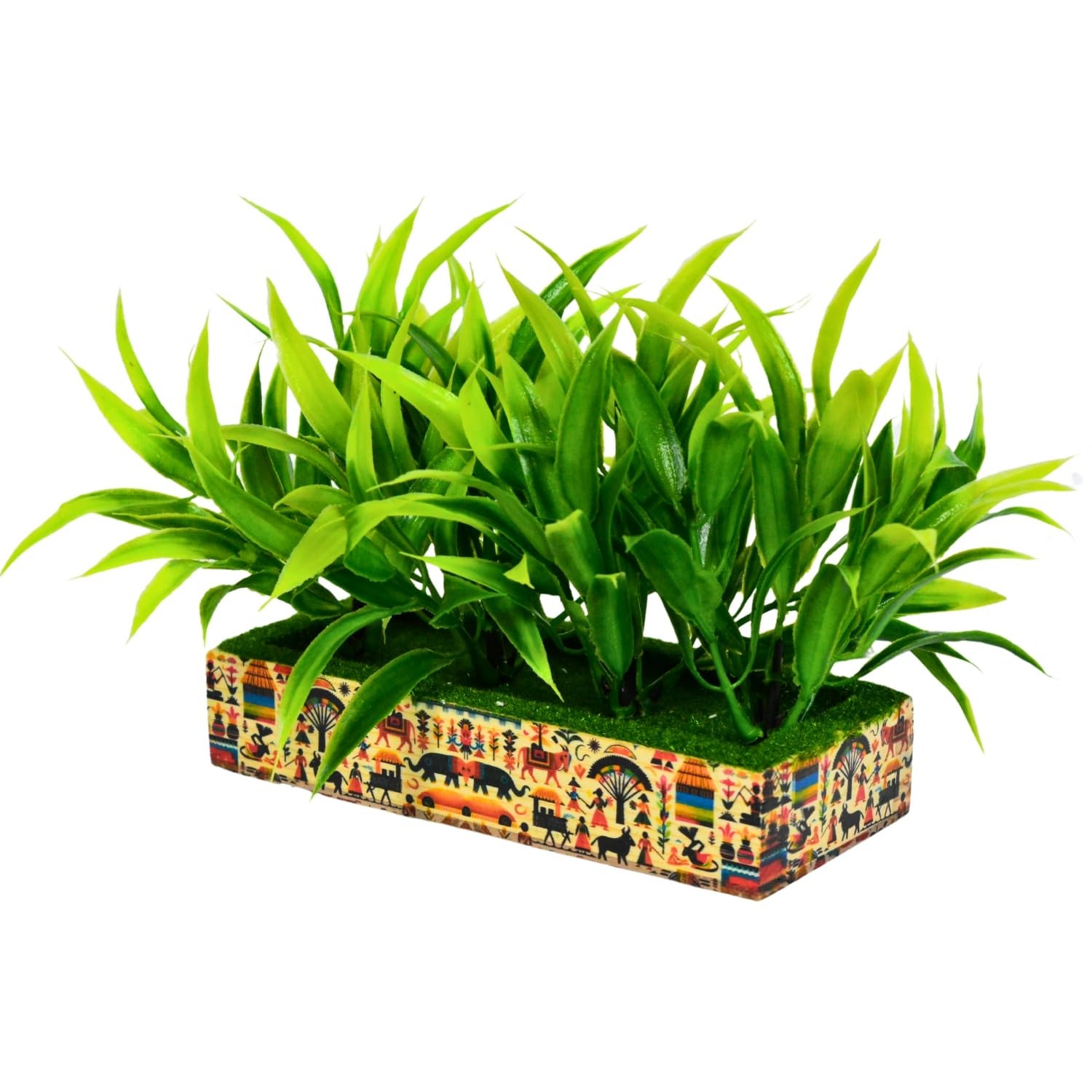 Artificial Bamboo Leaf Plant - Elegant Home Decor -7 Artificial Bamboo Leaf Plant - Elegant Home Decor -7