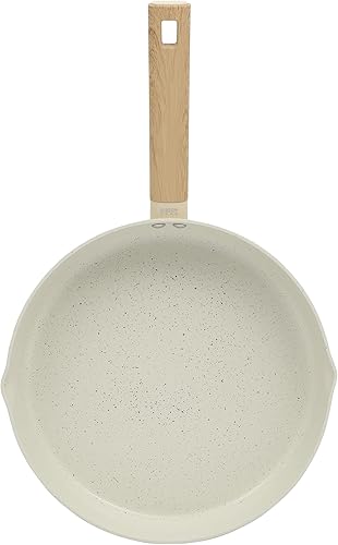 Miniatura 4 de Gibson Home Marbleton - Sartén grande de aluminio de 11 pulgadas, no tóxico, sartén antiadherente de cerámica de alta calidad, sartén para huevos de