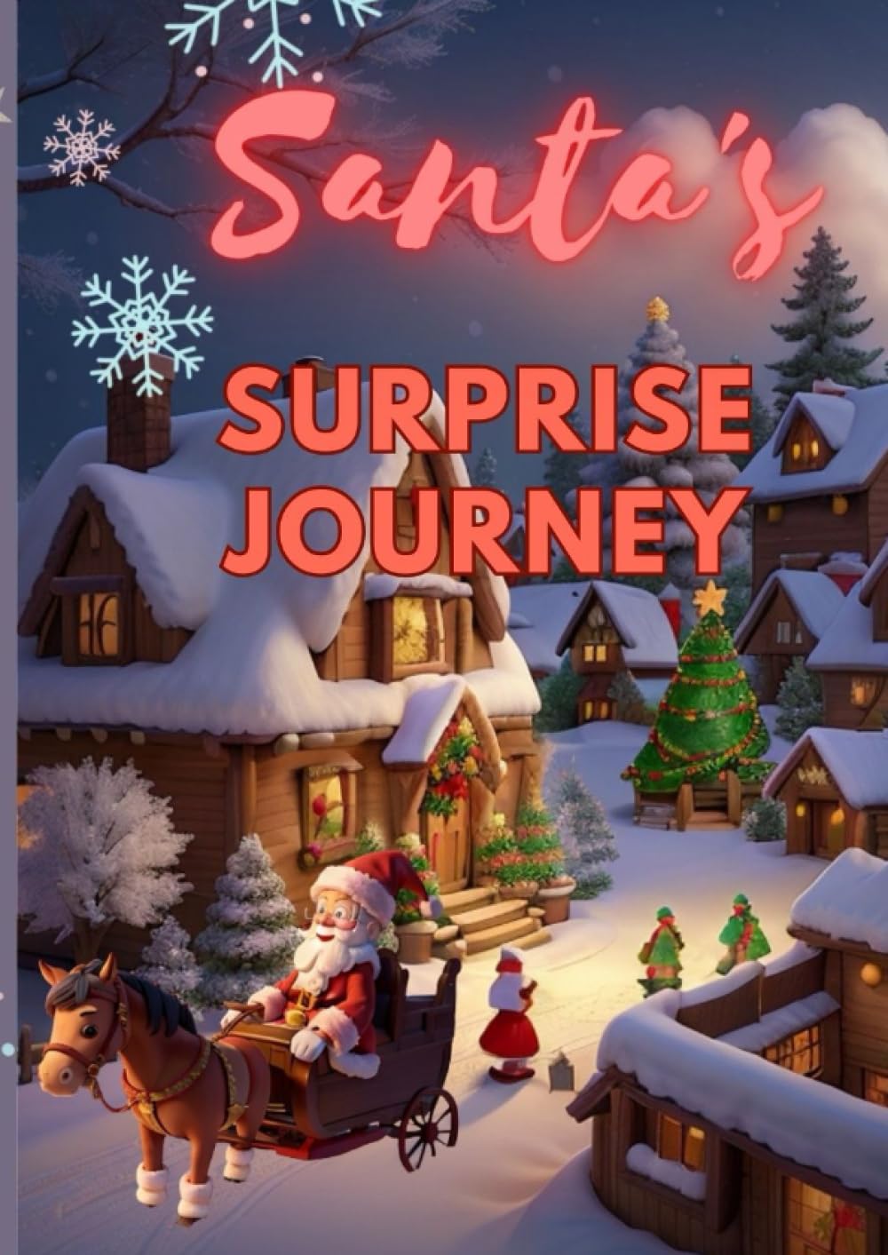 Santa's Surprise Journey: Join Santa on a heartwarming