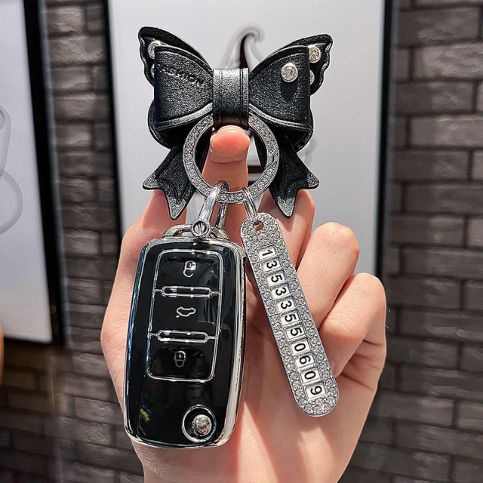 Funda de llave para VW Polo Tiguan Jetta y Skoda Octavia protectora 8