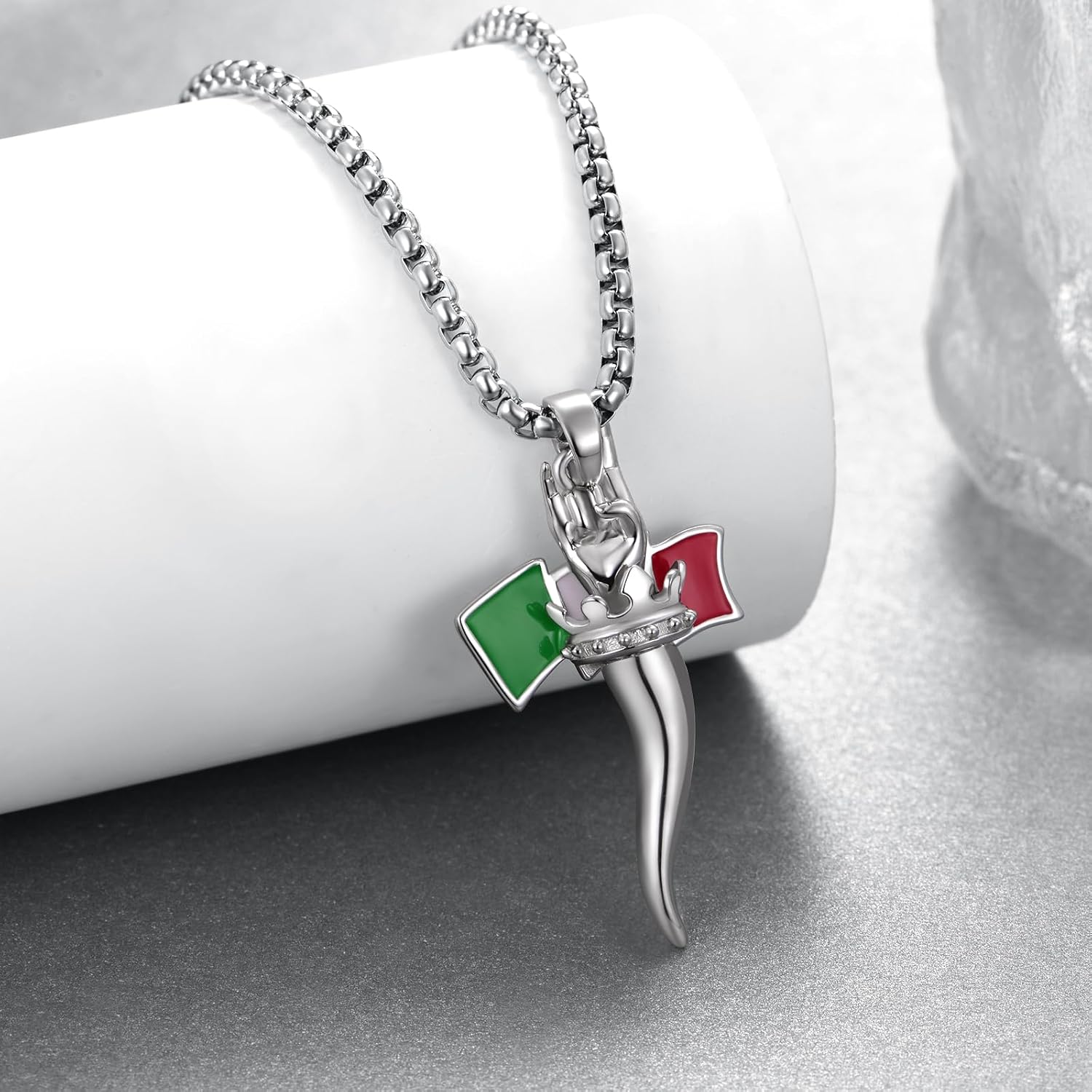 Third Reasons ブラックオニキスペンダント Third Reasons] Black Onyx