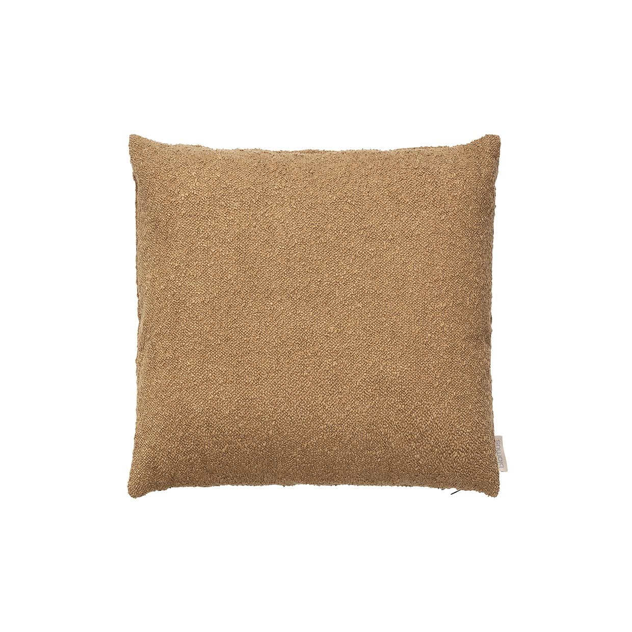 Housse de coussin Boucle Blomus haut de gamme 40x40cm coloris Tan texturé