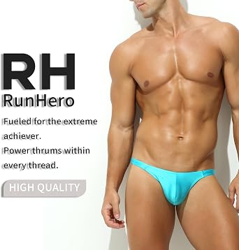 Men's Thong Bikini Underwear, Mens Sexy Underwear Low Men Thongs