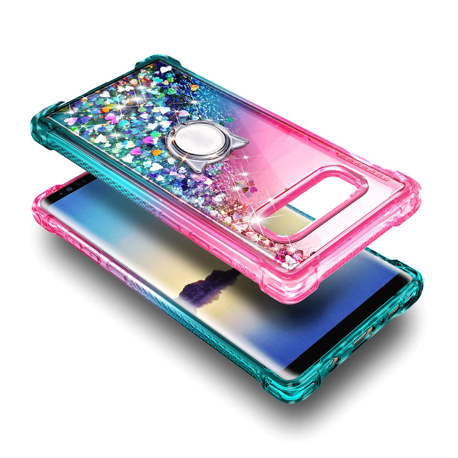 スマホアクセサリー Galaxy note 8 Amazon.com: NZND Case for Samsung Galaxy Note 8 with Ring