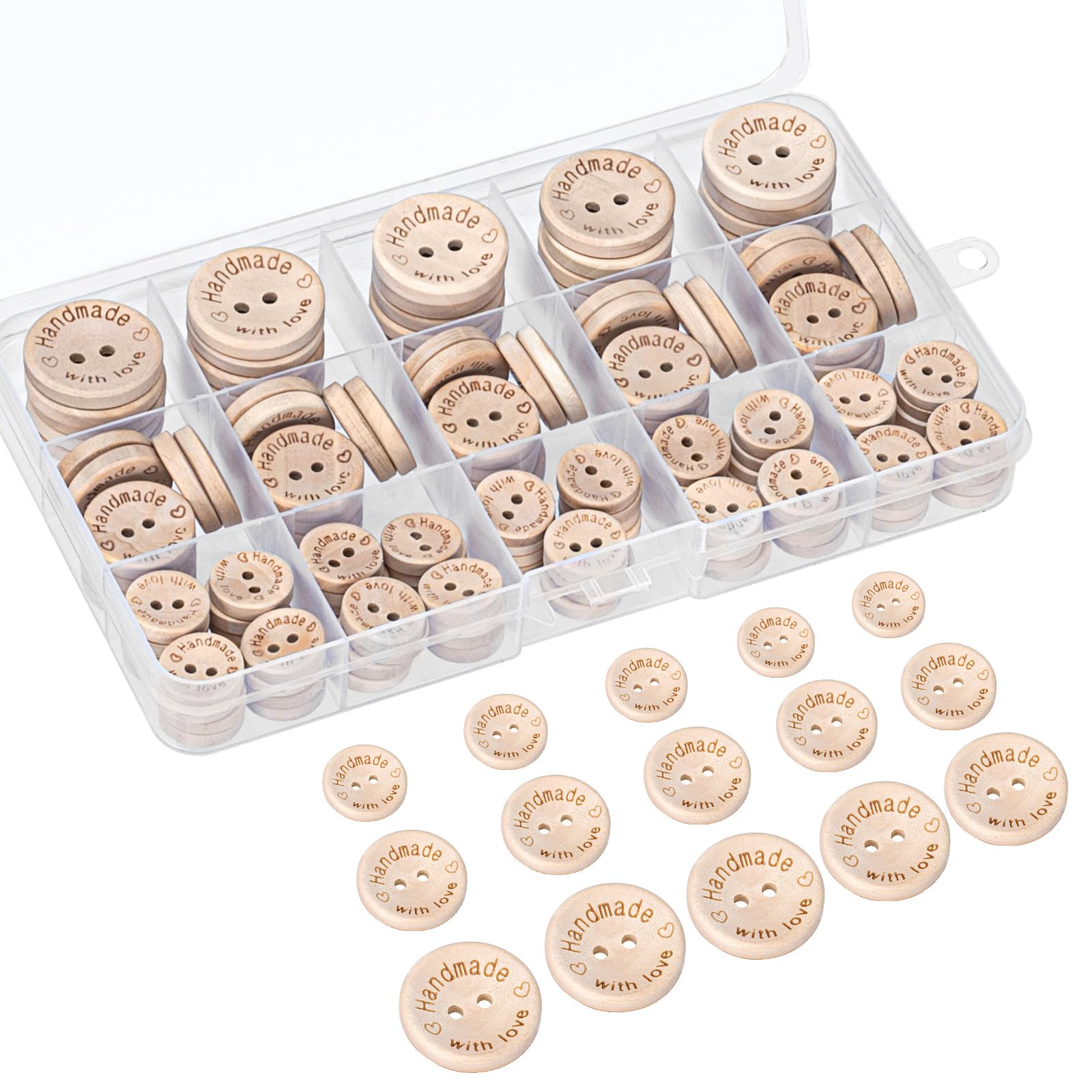 Lot De Boutons Anciens Mercerie - Matière Naturelle - Occasion - Collection