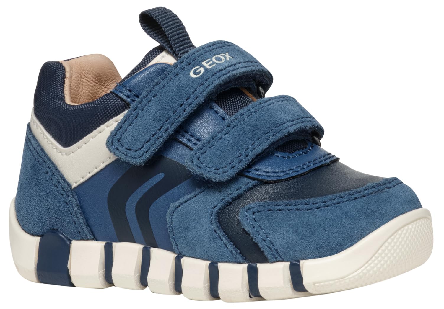 Geox B IUPIDOO BOY D, Sneaker, Blue