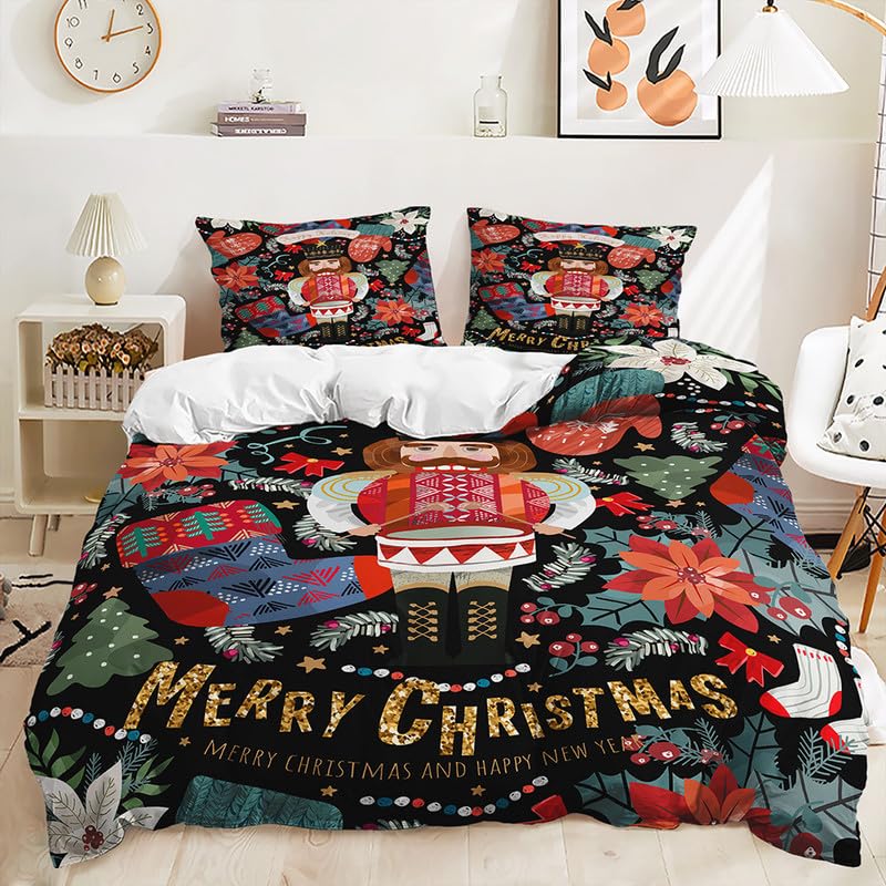 Parure de lit Noël 90x190 enfant pour décorer la chambre avant le réveillon