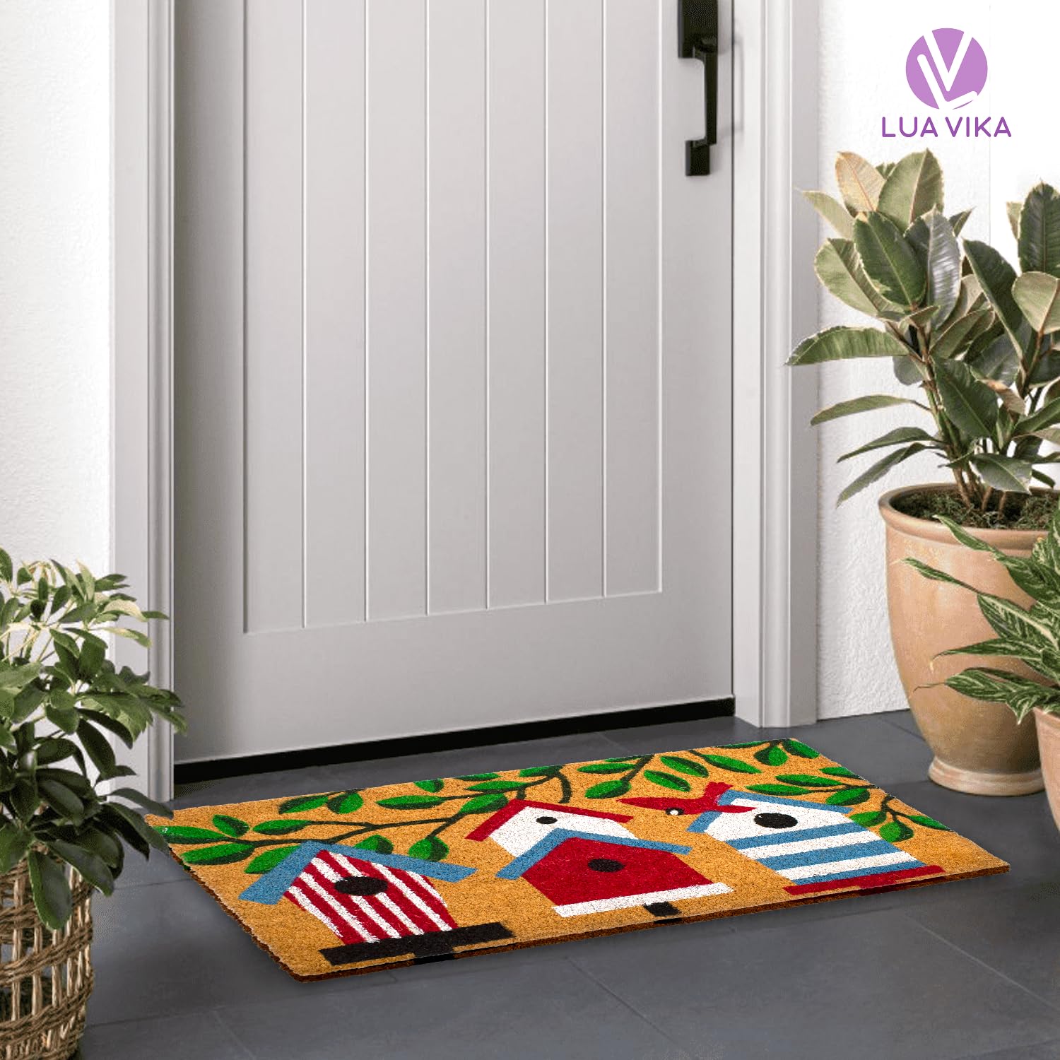 Zerbino ingresso esterno cocco - Case - 40x70 cm - tappeto ingresso esterno casa - zerbino cocco - zerbini moderni e originali
