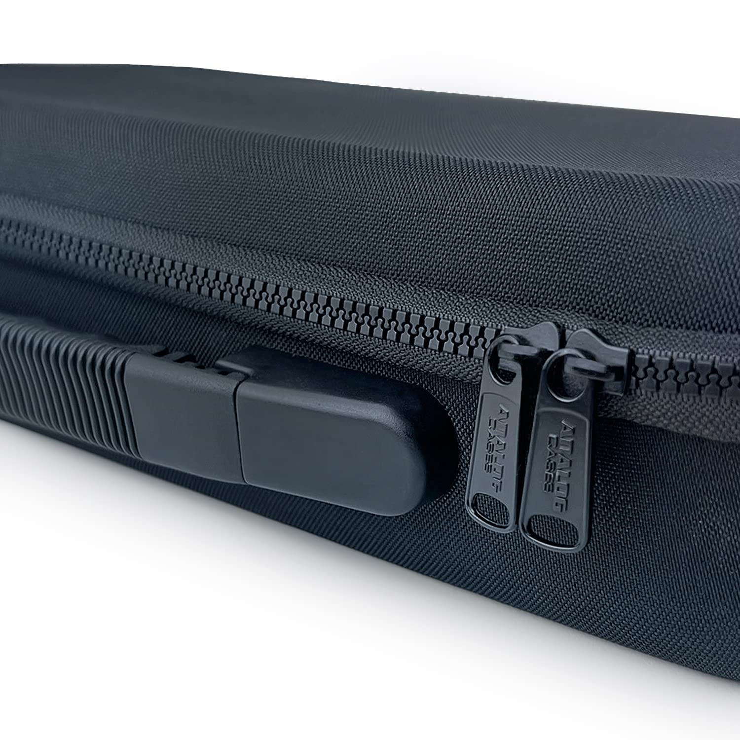 Analog Cases Pulse Case für Korg Drumlogue (Robuste, hochwertige Eva-Transporttasche, mit superweichem Samt-Innenfutter, für erstklassigen Schutz und stilvolles Design, Gewicht: 0,6 Kg), Schwarz