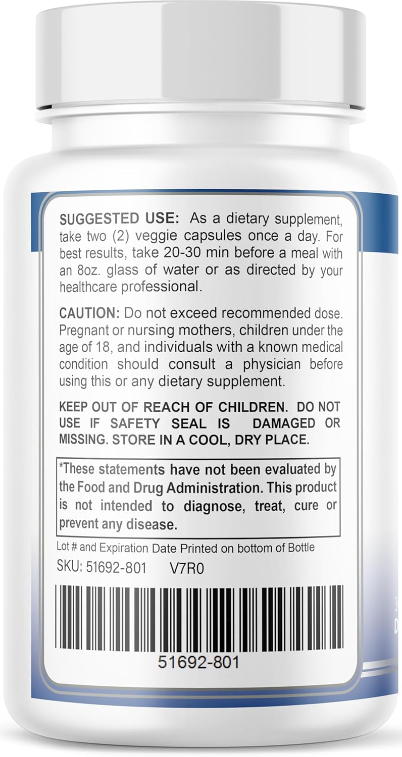 Daily Calm – Stress Relief Supplement - Feel Calm and Relaxed - Supports Mood & Mental Focus - Magnesium, GABA, Ashwagandha, Rhodiola, Lemon Balm & Chamomile - Eases Tension & Nervousness (6)