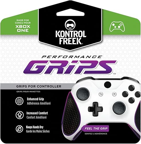 Vista 6 de KontrolFreek Performance Grips for Xbox One and Xbox Series X Controller (Inferno Red)