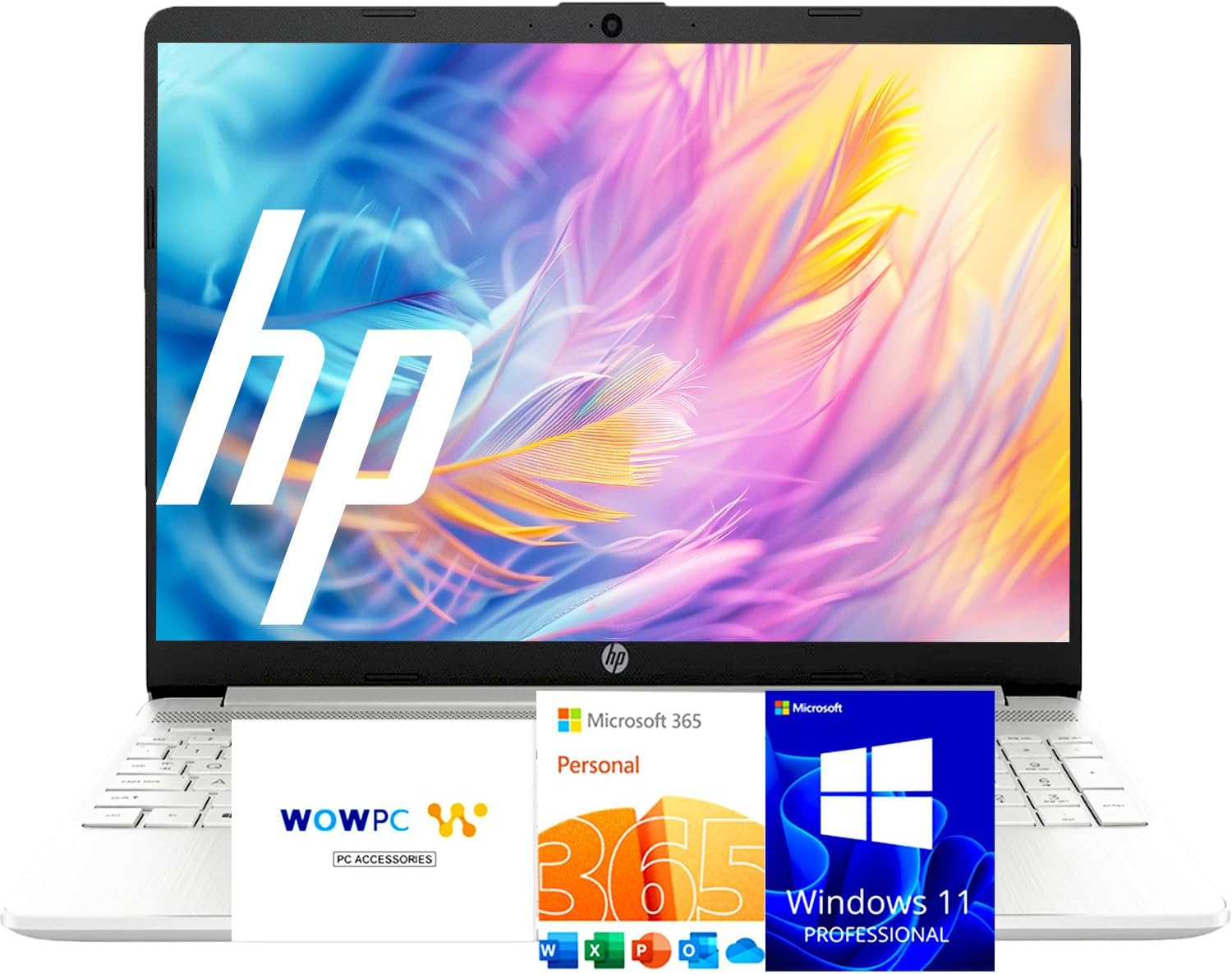 HP Latest Business & Students Laptop with Microsoft Office 365, Powerful Intel P…